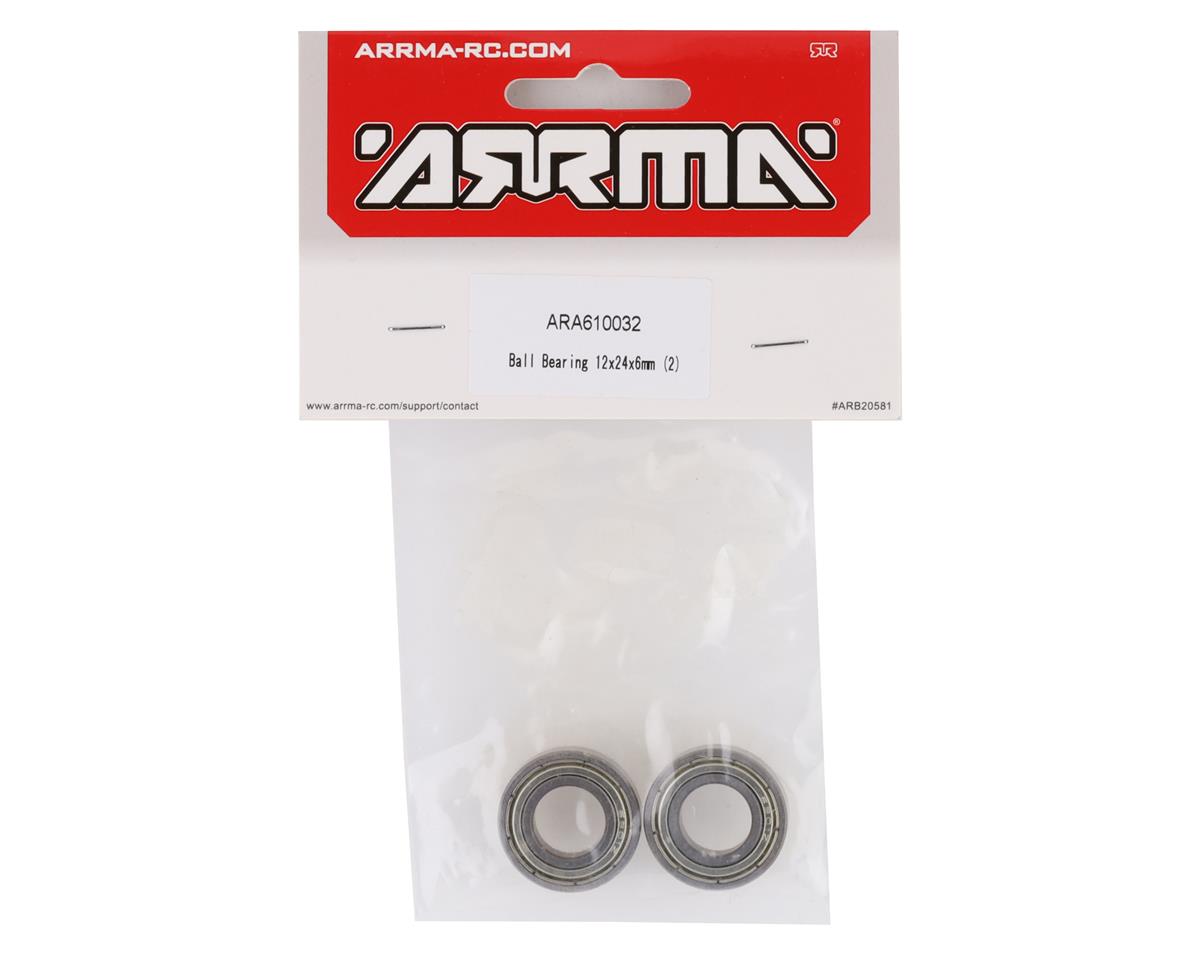 ARA610032 Arrma Ball Bearing 12x24x6mm, 2pcs, 8S BLX, AR610032 ARRMA