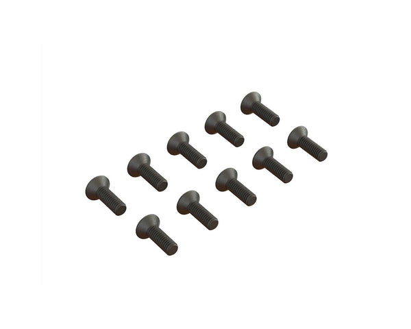 ARA702005 Arrma Flat Head Hex Machine Screw M2.5x8mm, 10pcs, 8S BLX, AR702005