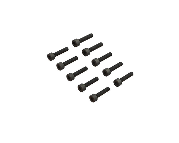 ARA702011 Arrma M2.5x12mm Cap Head Screw, 10pcs