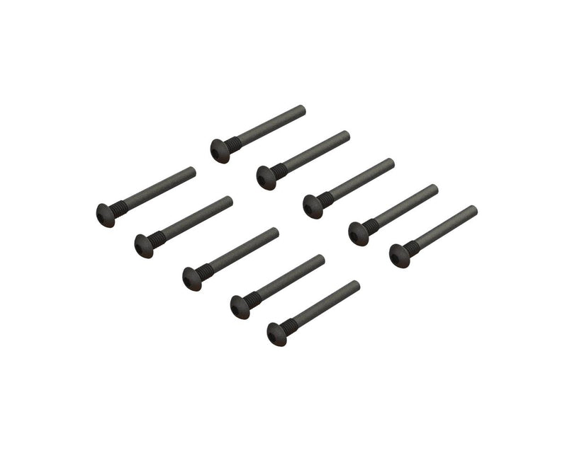 ARA702013 Arrma M3x24mm Button Head Screw Pin, 10pcs