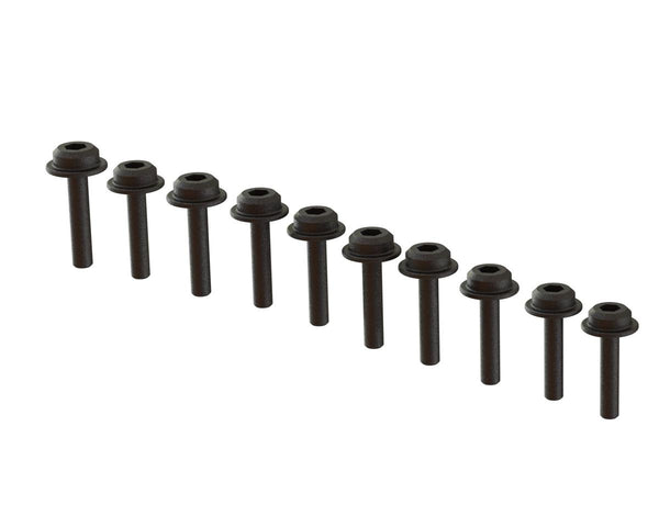 ARA702014 Arrma M2x12mm Flanged Cap Head Screw, 10pcs