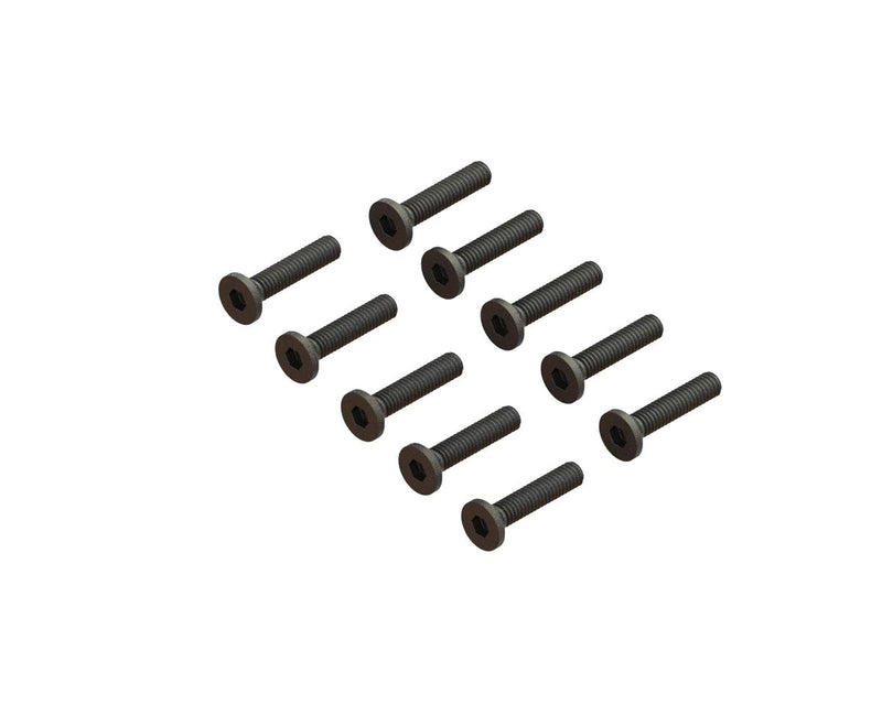 ARA702017 Arrma M2.5x12mm Flat Head Screw, 10pcs