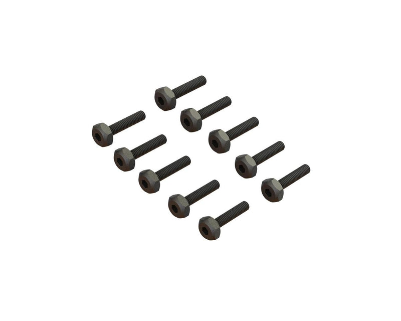 ARA702019 Arrma M2.5x12mm 5.5mm Hex Head, 10pcs