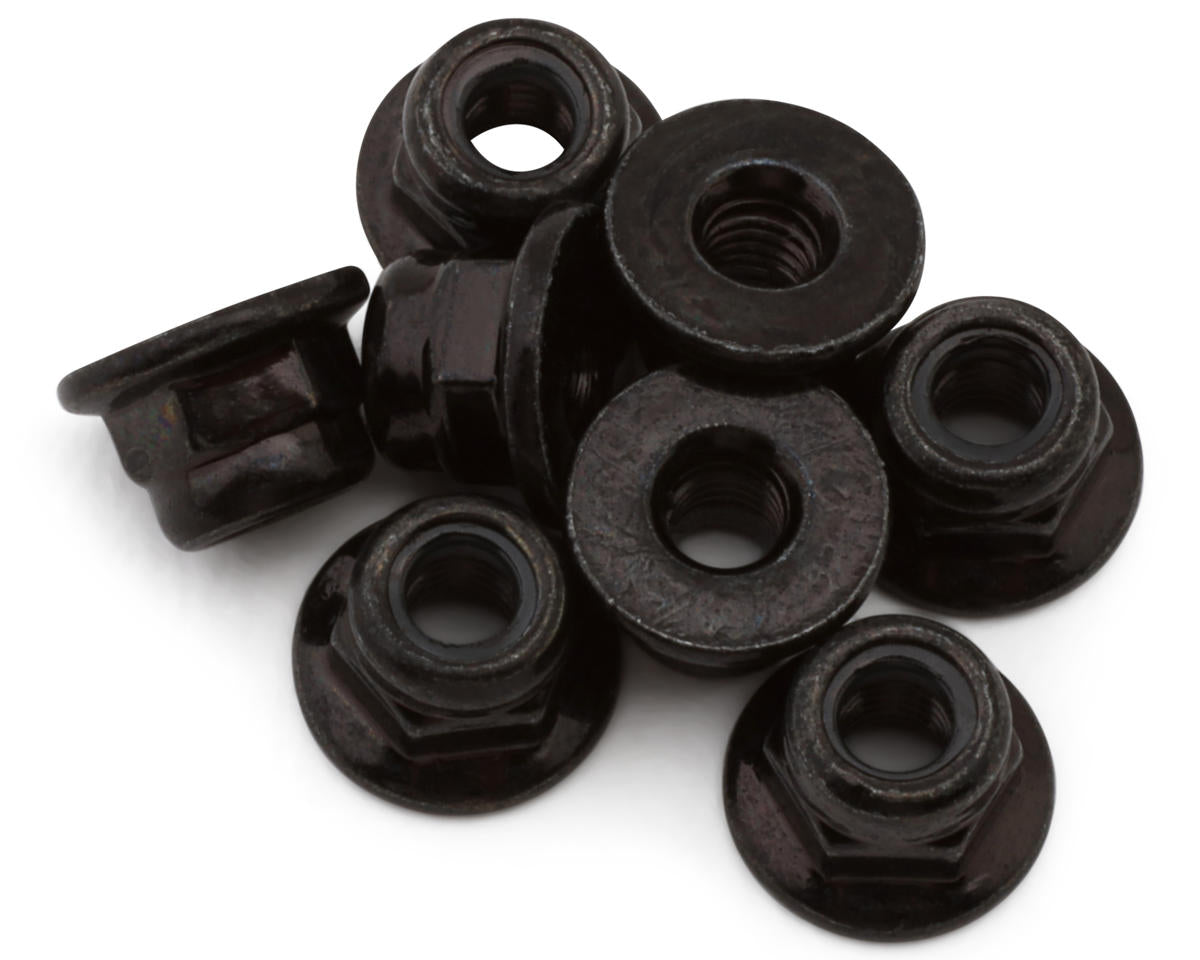 Arrma Flanged Lock Nut M3, Black, 4pcs ARA708009