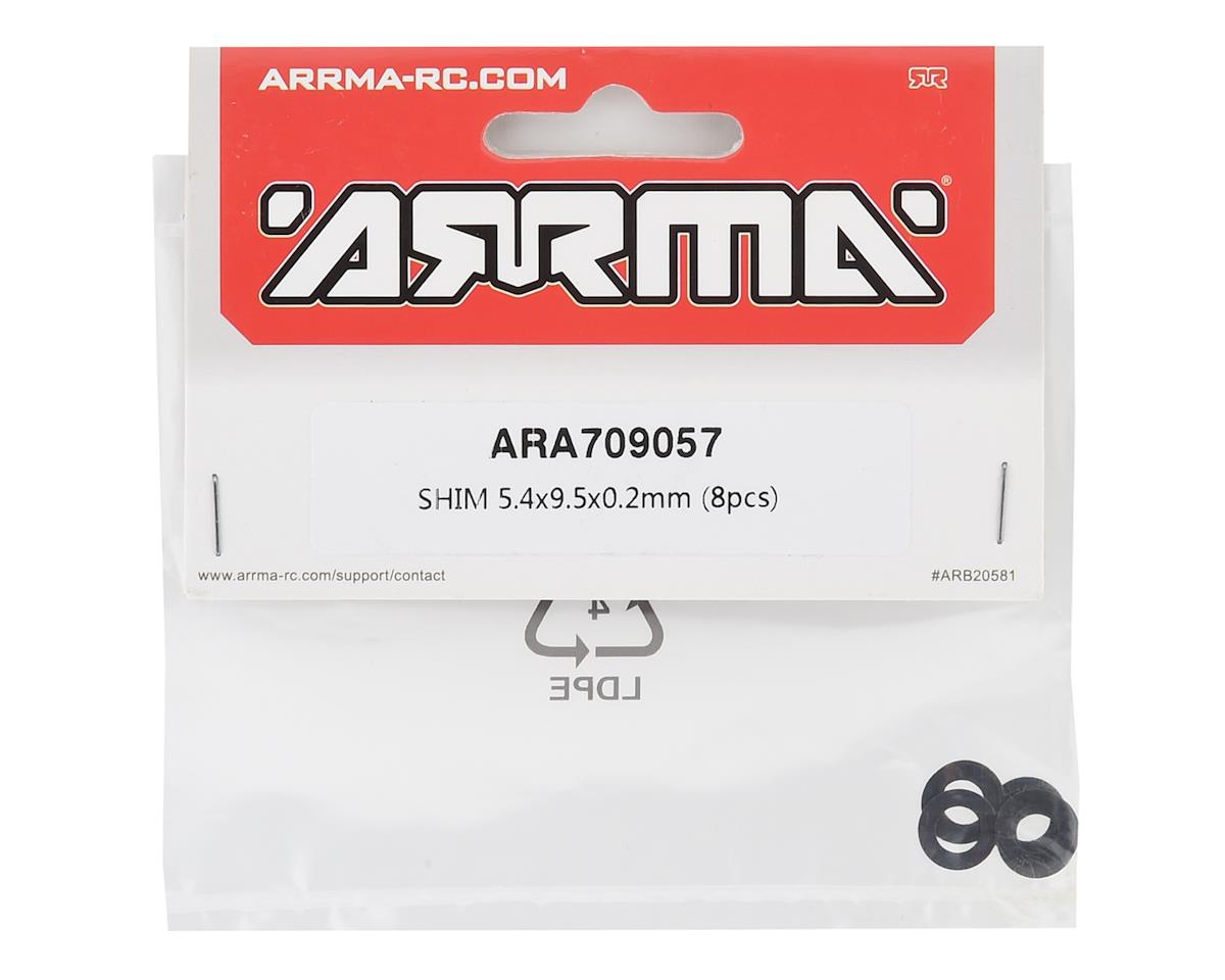 ARA709057 Arrma Shim 5.4x9.5x0.2mm (8), AR709057 ARRMA
