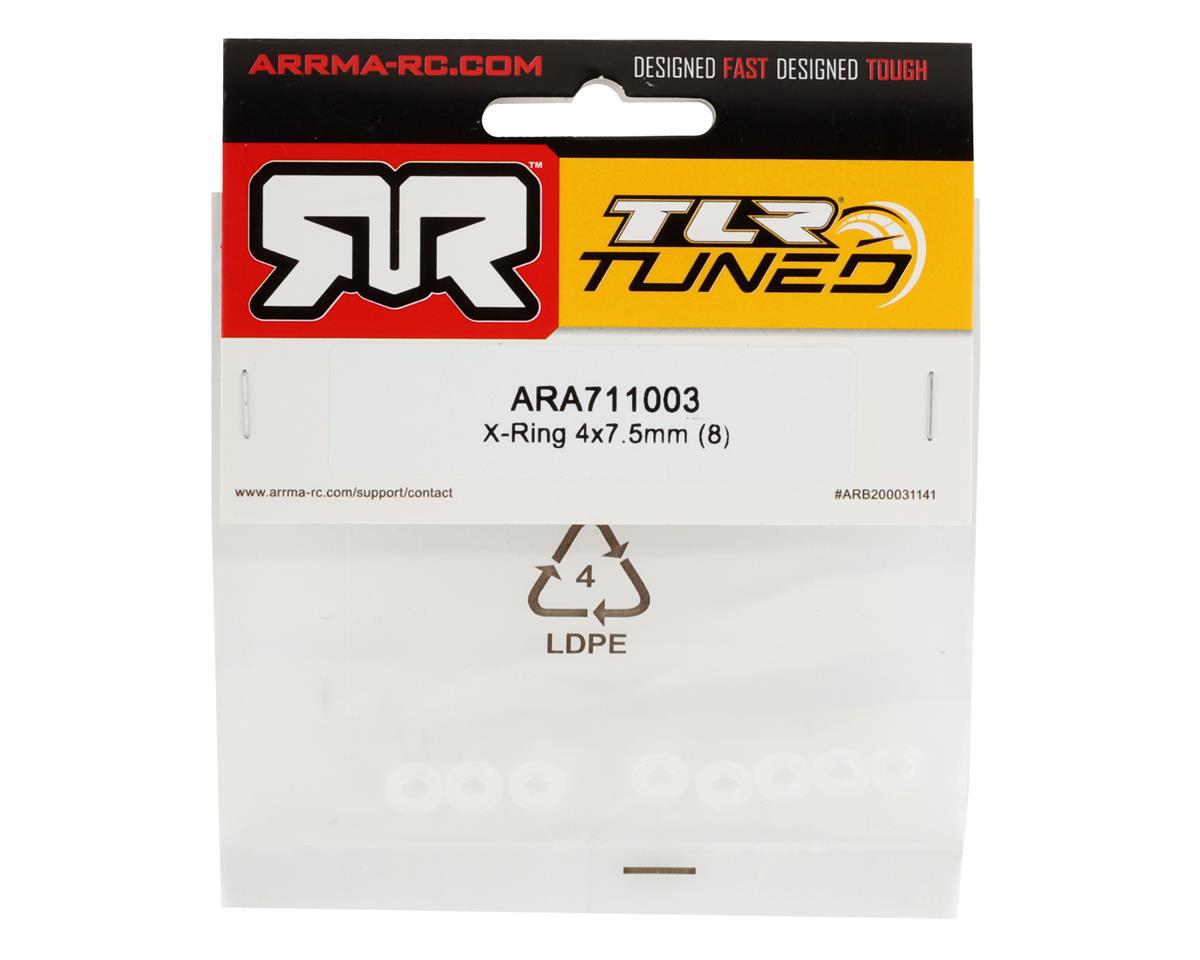 ARA711003 Arrma X-Ring 4x7.5mm, 8pcs, AR711003 ARRMA