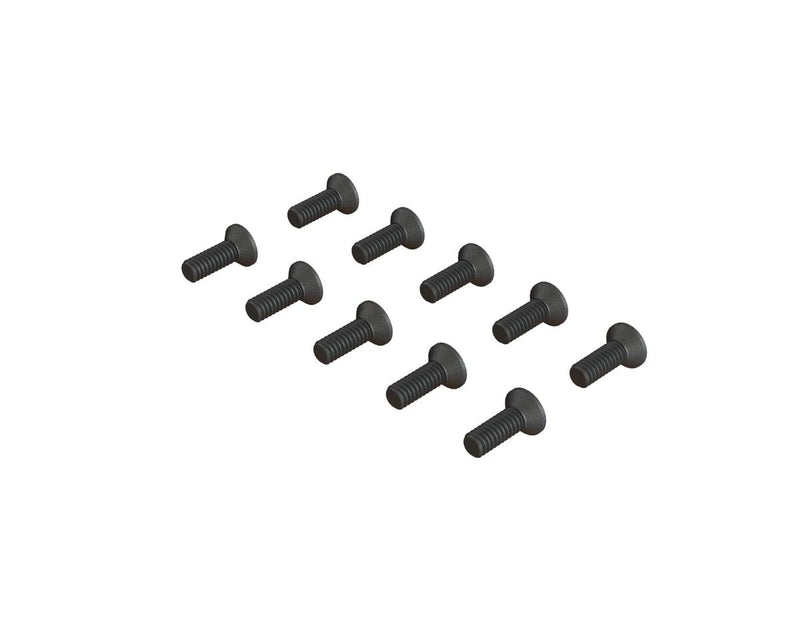 ARA722206 Arrma M2x6mm Flat Head Screws, 10pcs