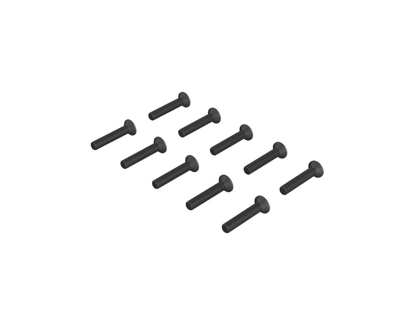 ARA722422 Arrma M4x22mm Flat Head Screws, 10pcs