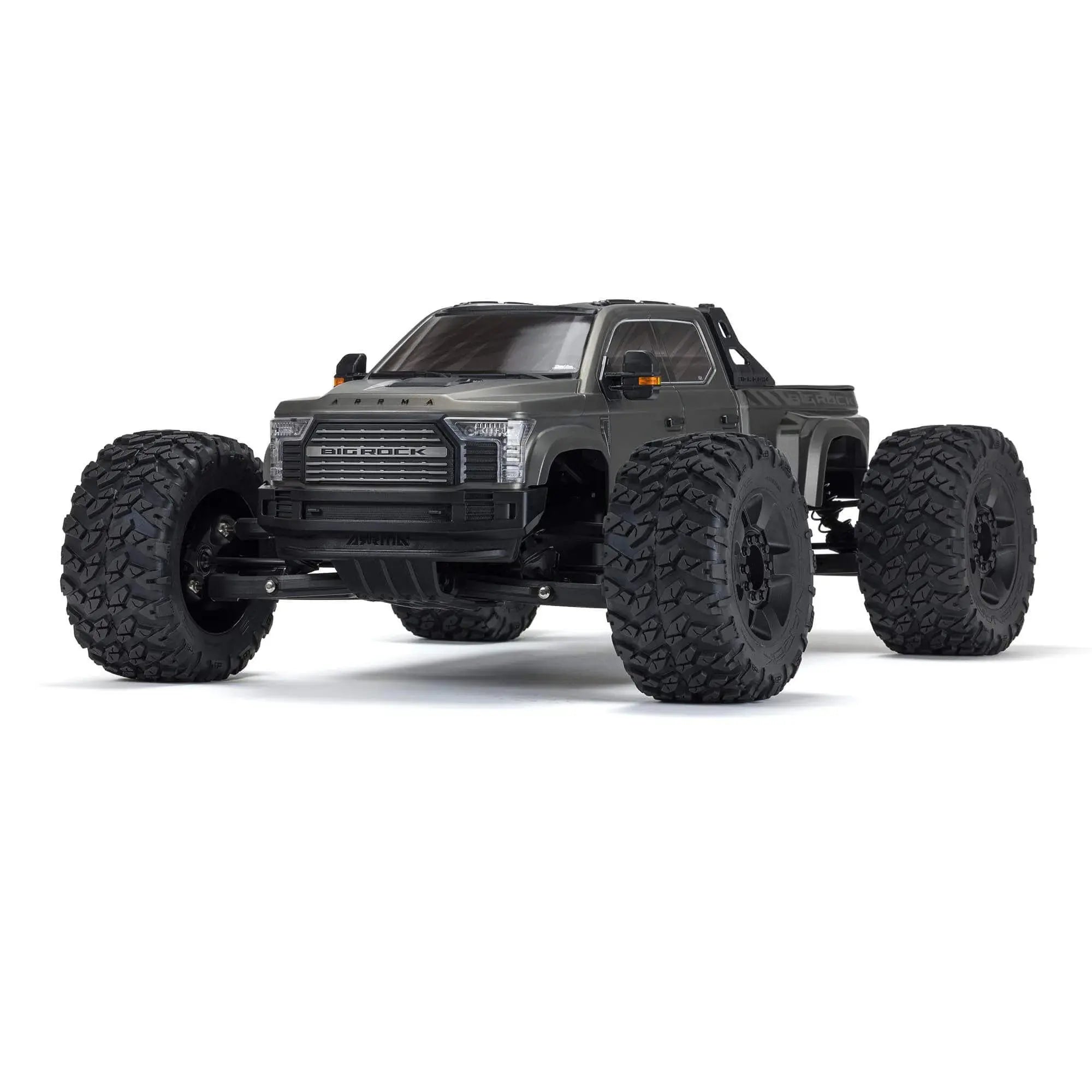 Arrma Big Rock 6S 4WD BLX 1/7 Monster Truck RTR, Gunmetal ARA7612T1 Arrma