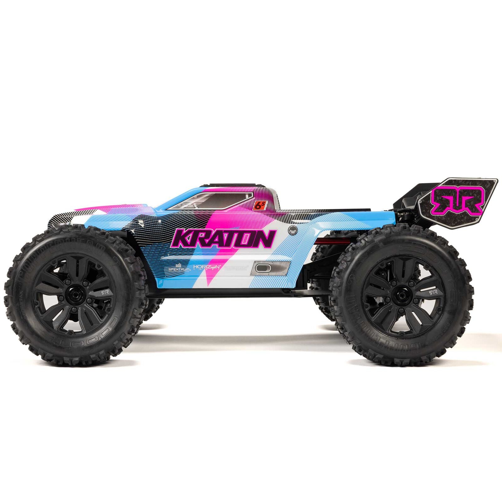 1/8 ARRMA KRATON 6S 4X4 RTR Brushless Speed Truck, Blue/Pink ARA8608V6T2