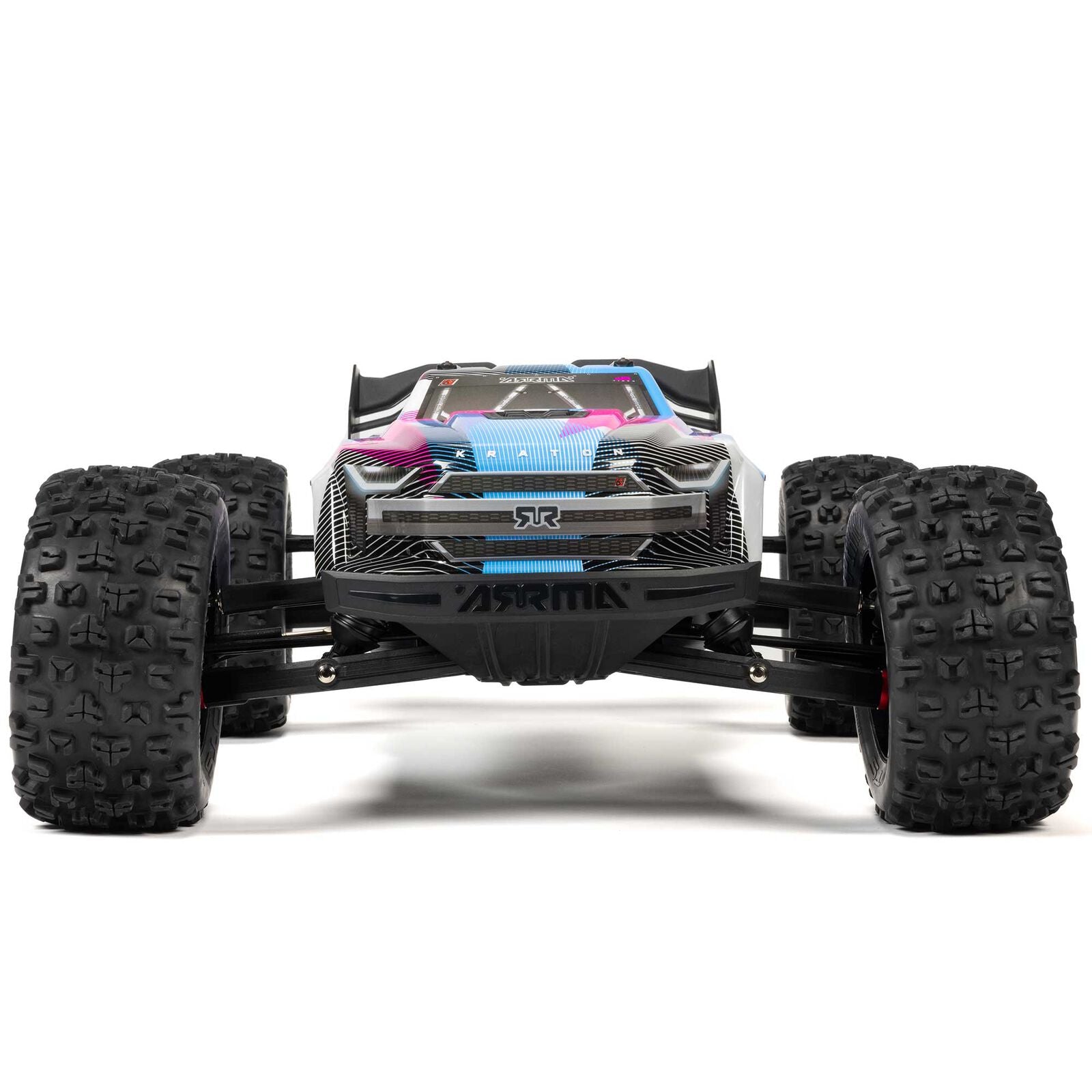 1/8 ARRMA KRATON 6S 4X4 RTR Brushless Speed Truck, Blue/Pink ARA8608V6T2