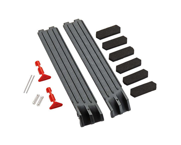 ARAC3080 Arrma Battery Door / Release Set (2) Nero, AR320281