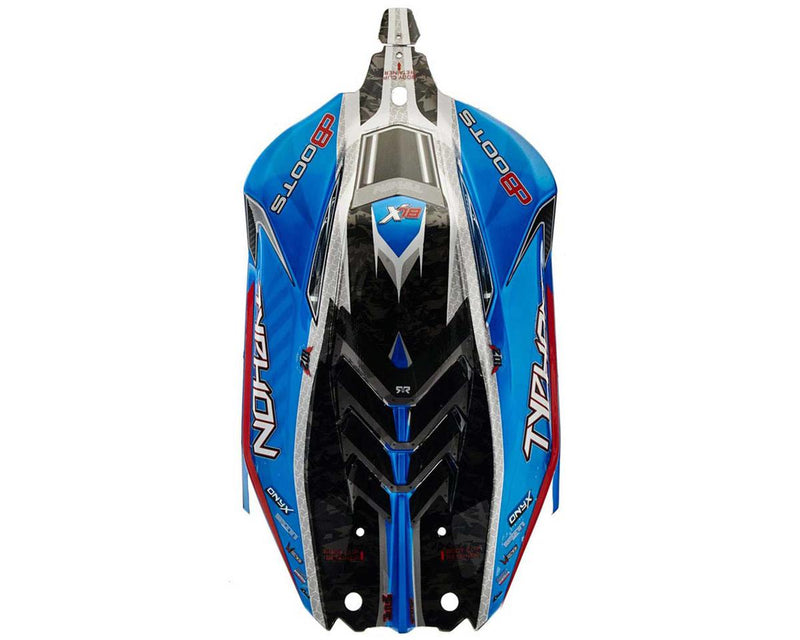 ARAC3323 Arrma Body Blue Painted with Decals Typhon 6S BLx, AR406118