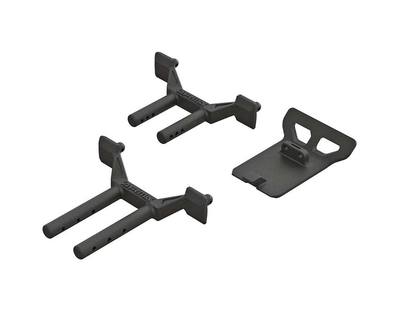 ARAC3478 Arrma Truck Body Mount and Bumper Set, AR320385