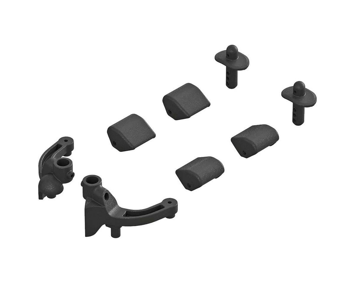 ARAC3496 Arrma Body Mount Set Front TYPHON 4x4, AR320458 ARRMA
