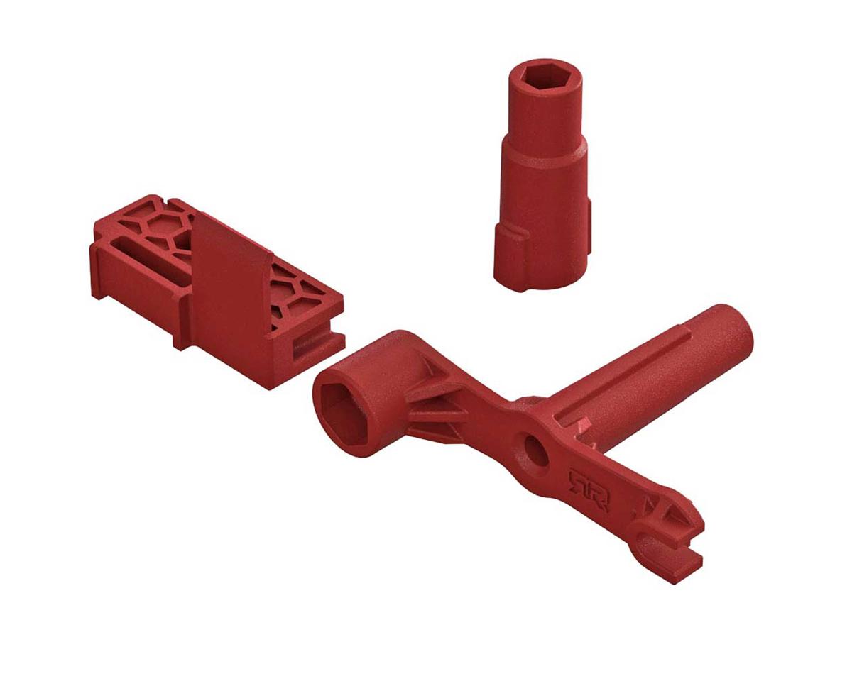 ARAC3722 Arrma Chassis Spine Block/MultiTool 4x4, AR320411 ARRMA