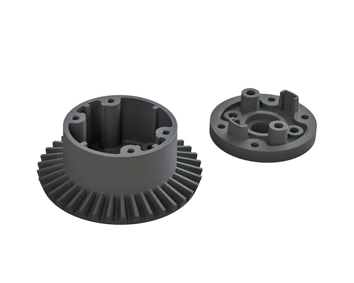 ARAC4022 Arrma Diff Case Set 37T Main Gear 4x4 BLX 3S, AR310872 ARRMA