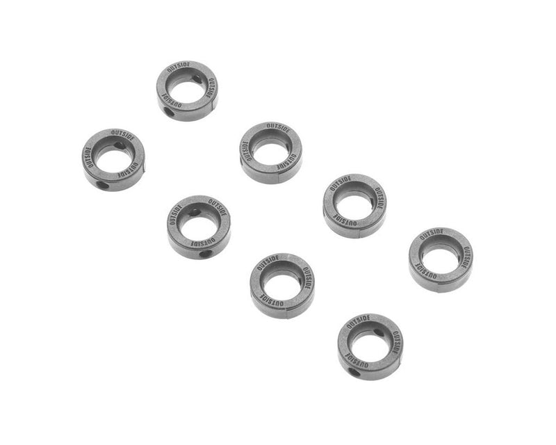 ARAC4049 Arrma Driveshaft Pin Retaining Ring Nero (8), AR310610