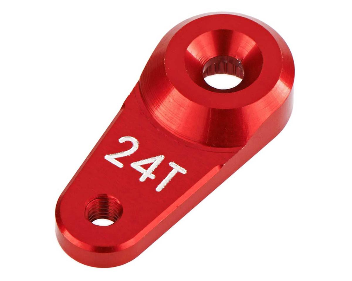 ARAC8870 Arrma Servo Horn Metal 24T Aluminum Red, AR340103 ARRMA