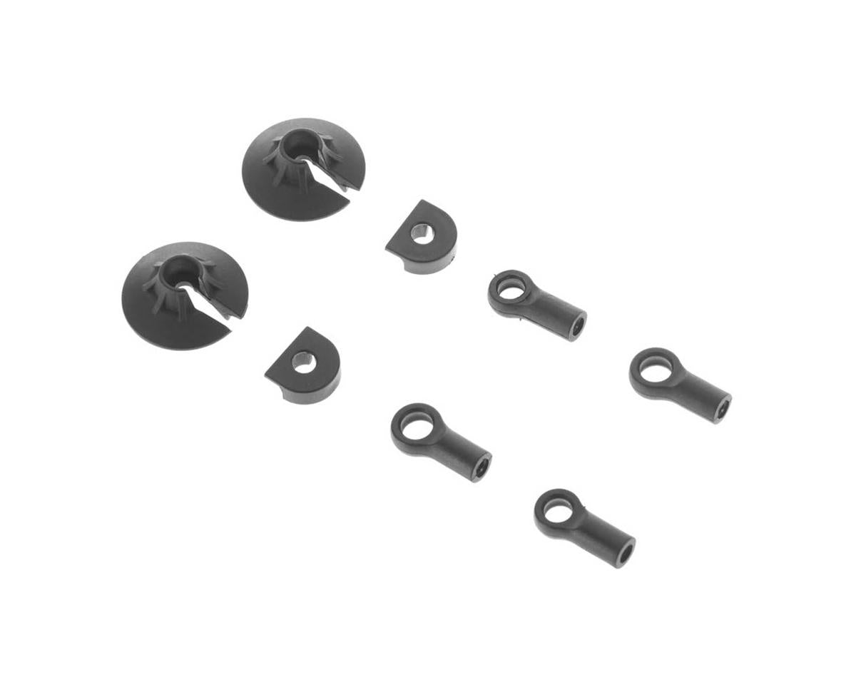 ARAC8971 Arrma Shock Rod End Set Nero (2), AR330338 ARRMA
