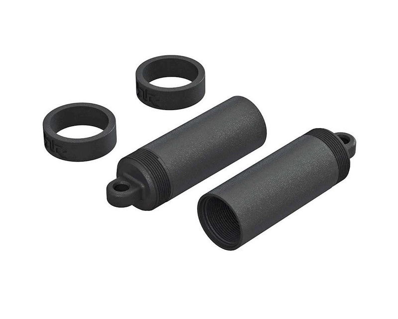 ARAC9091 Arrma Shock Body BigBore/Spring Spcr Set Fr 4x4, AR330528, Clearance