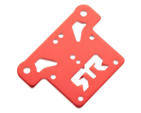 ARAC9387 Arrma Aluminium Top Plate, Red, AR320195