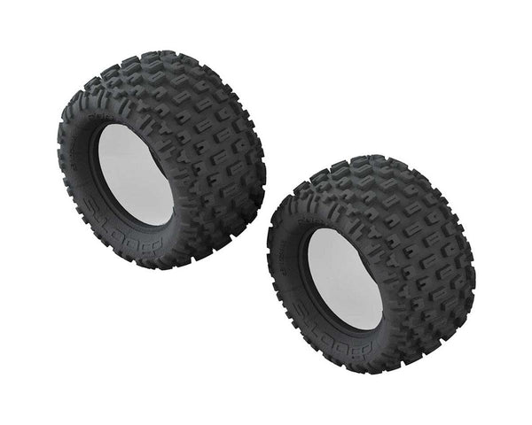 ARAC9432 Arrma dBoots Fortress MT Tyre and Foam Inserts, 2 Pieces, AR520045