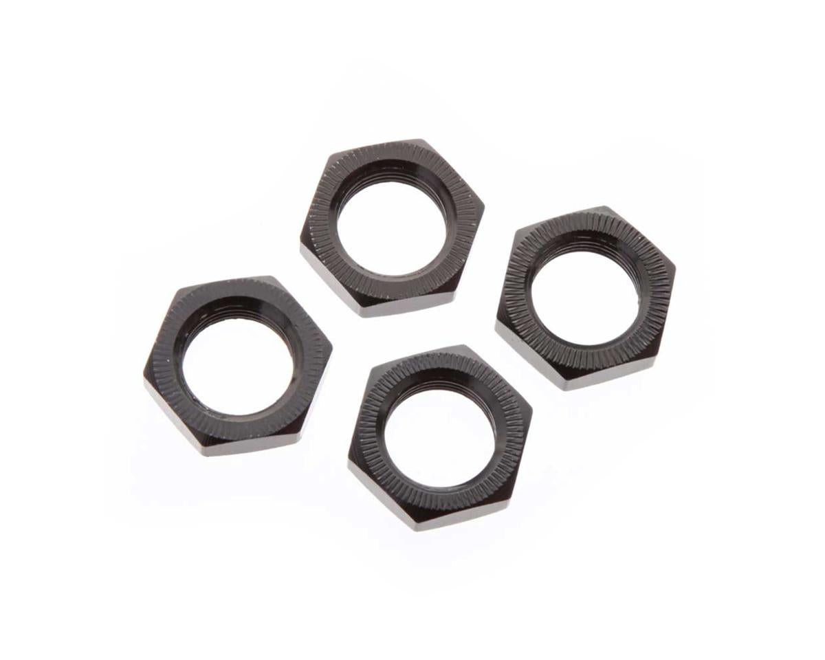ARAC9763 Arrma Aluminium Wheel Nut, 17mm, Black, 4 Pieces, AR310449 ARRMA