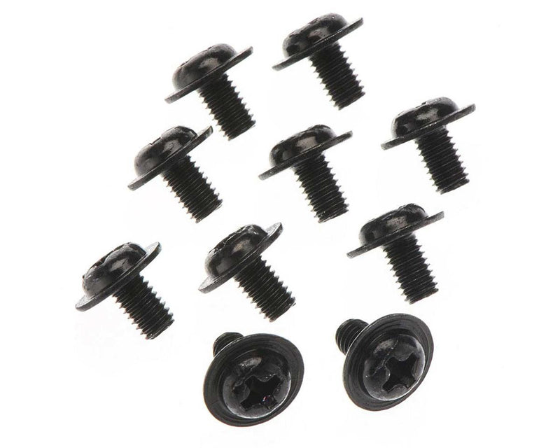 ARAC9793 Arrma Button Head Cross Flange Screw, 3x5mm, 10 Pieces, AR739001