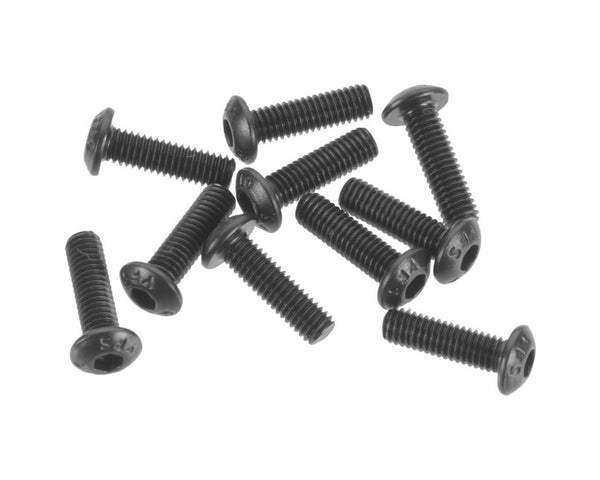 ARAC9800 Arrma Button Head Screw, 3x10mm, 10 Pieces, AR721310