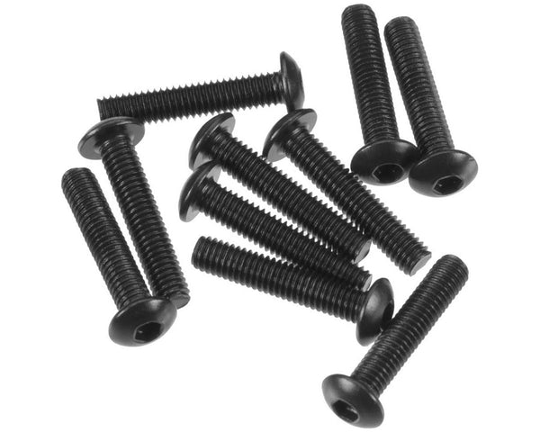 ARAC9802 Arrma Button Head Screw, 3x15mm, 10 Pieces, AR721315