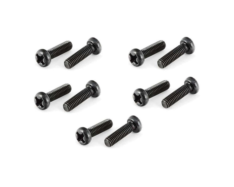 ARAC9837 Arrma Button Head Cross Machine Screw, 3x10mm, 10 Pieces, AR725310