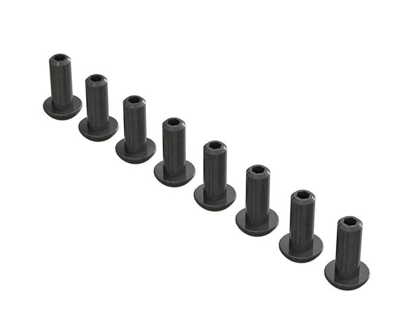 ARAC9870 Arrma Double Socket Button Head Screw, 4x10mm, 8 Pieces, AR727410