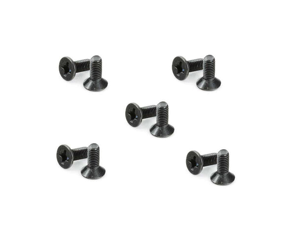 ARAC9886 Arrma Flat Head Cross Machine Screw, 3x8mm, 10 Pieces, AR726308