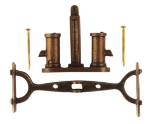 Artesania Bilge Pump Metal 18mm Wooden Ship Accessory [8232]