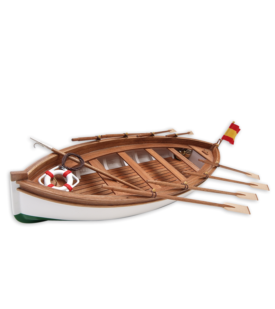 Artesania 1/35 Juan Sebastian Elcano Life Boat Wooden Ship Model [19019]