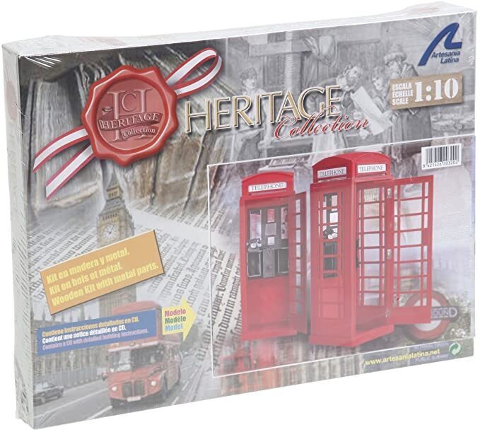 Artesania 1/10 London Telephone Box Wooden Model [20320]