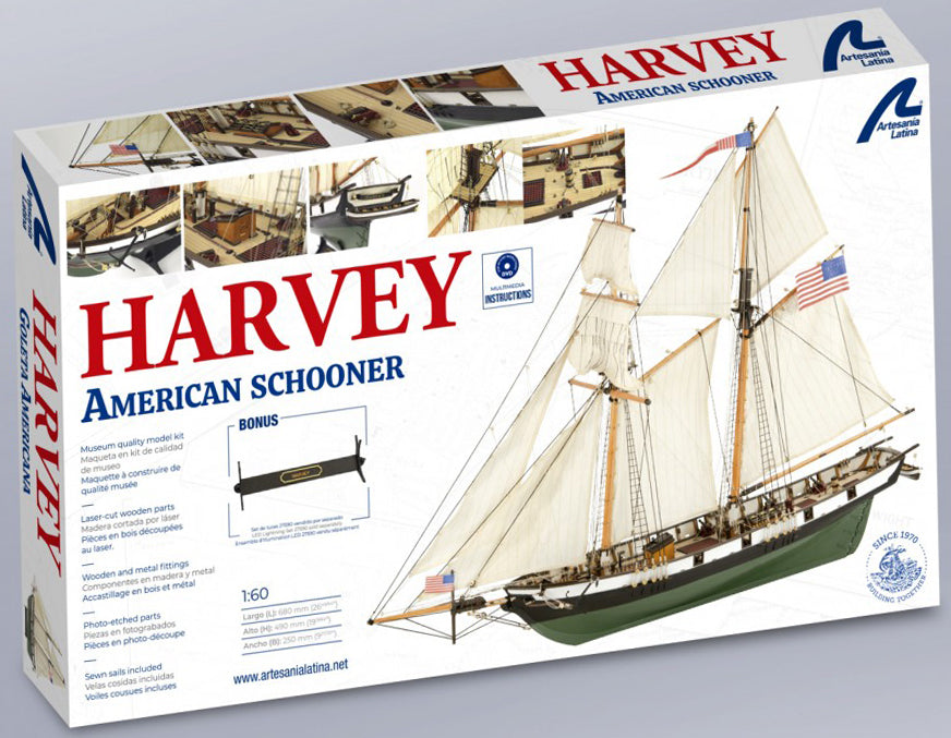 Artesania 1/60 New Harvey Shipmodel [22416]
