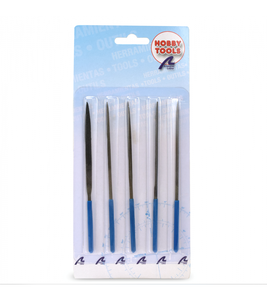 Artesania Set 5 Files With Ergonomic Handle Modelling Tool [27015-1]