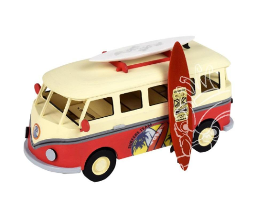 Artesania Junior Collection Surfer's Van Wooden Model [30522]