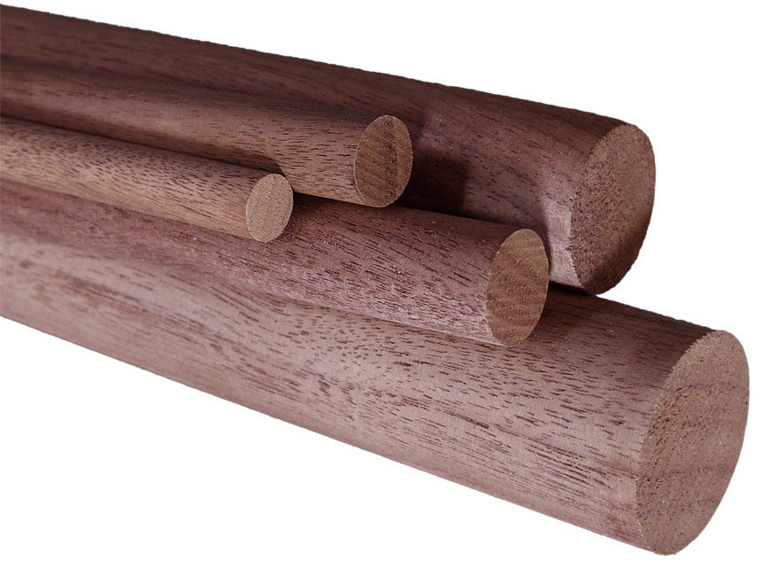 Artesania Walnut Dowel 8 x 1000mm (3) Wood Dowel [93008]