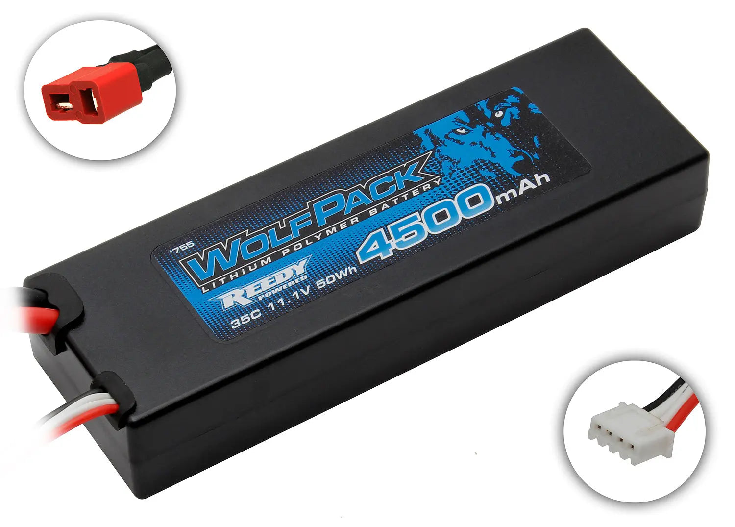 ASS0755 WolfPack LiPo 4500mAh 35C 11.1V Team Associated