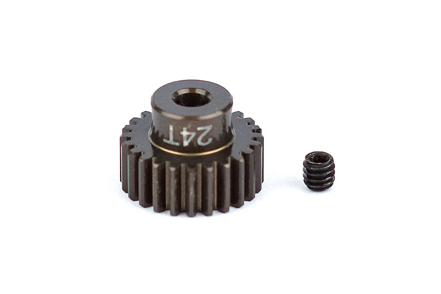 ASS1342 FT Aluminum Pinion Gear, 24T 48P, 1/8 shaft Team Associated