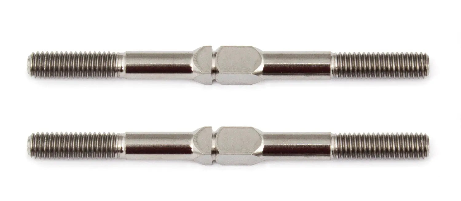 ASS1403 FT Titanium Turnbuckles, M3x42 mm/1.65 in, silver Team Associated