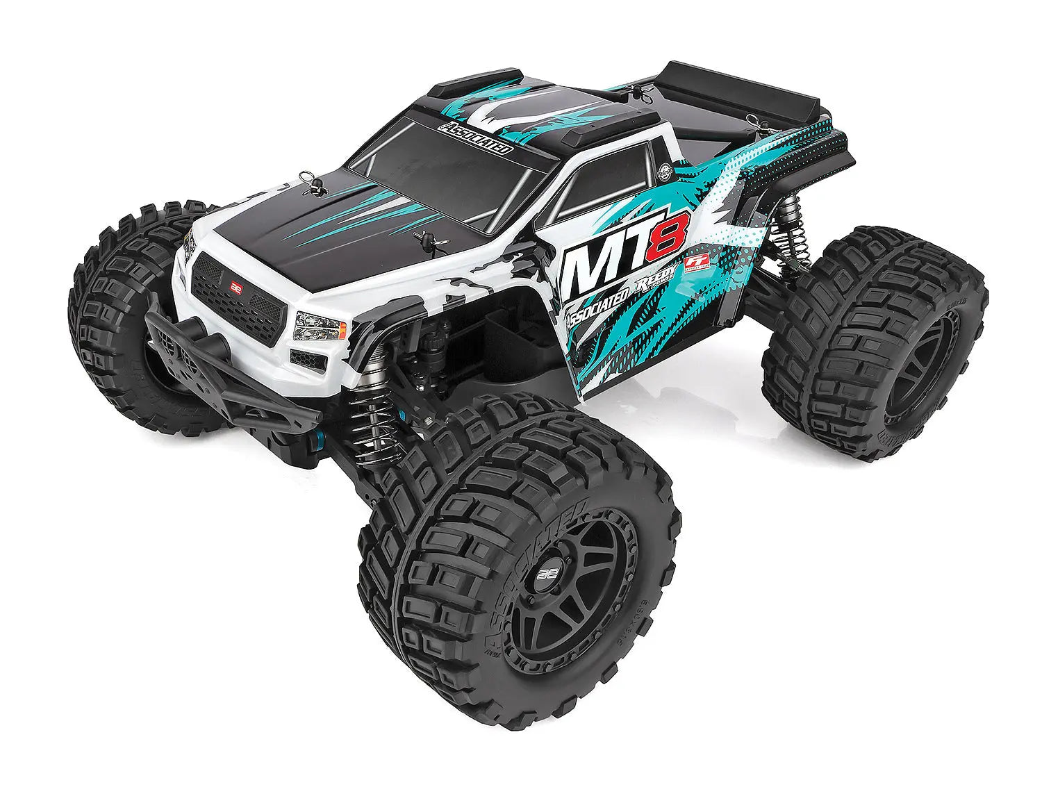 ASS20521 ****RIVAL MT8 RTR, Teal Team Associated