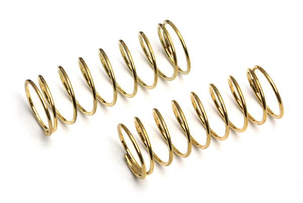 ASS21203 #### Rear Springs, gold, 2.35 lb/in