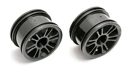 ASS21275 18B/18T Spoked Wheel black Team Associated