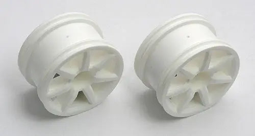 ASS21288 18R Spoked Wheel, white Team Associated