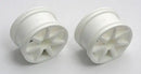 ASS21288 18R Spoked Wheel, white Team Associated