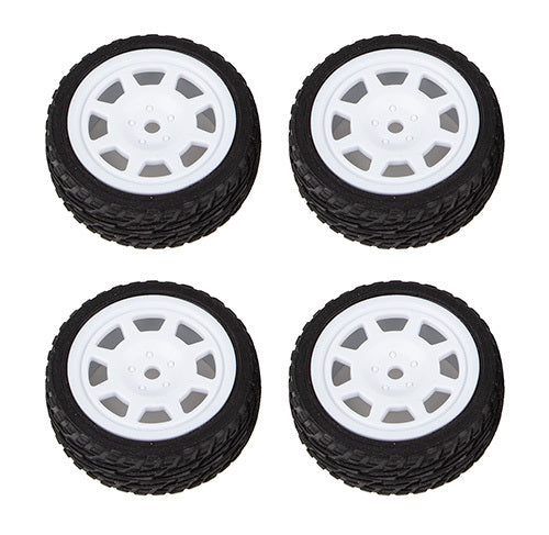 ASS21569 Reflex 14R Hoonicorn Wheels and Tires, rubber